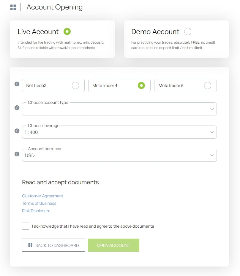 حدد منصة تداول MetaTrader4 حدد منصة تداول MetaTrader4